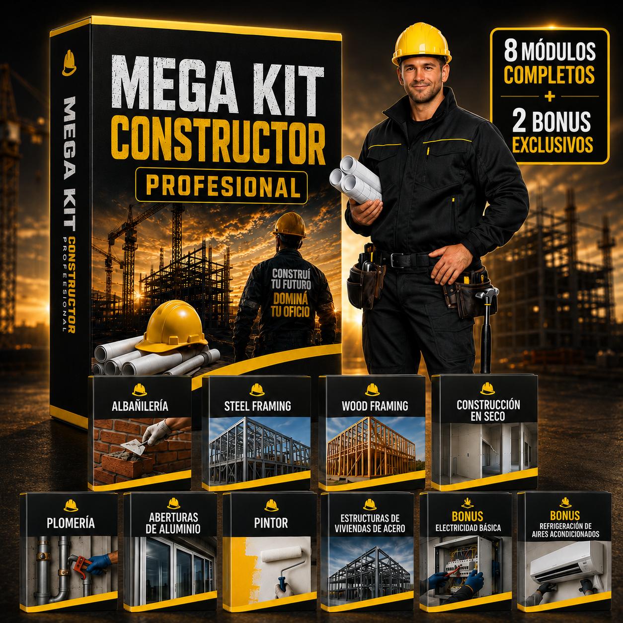 Mega Kit Constructor Profesional