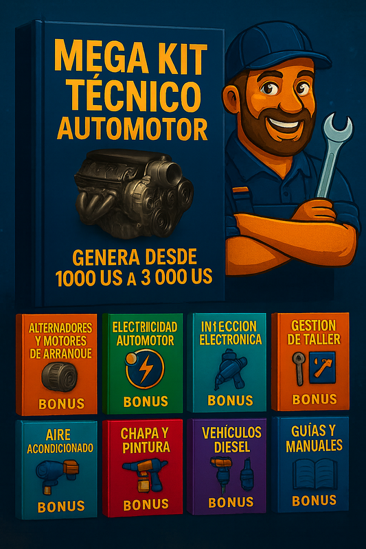 Mega Kit Técnico Automotor